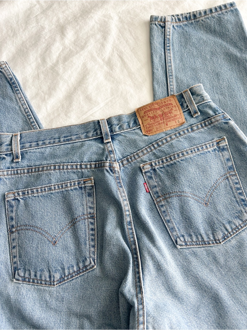 Levi's Classic Light Wash 550 Jeans - Light Blue
